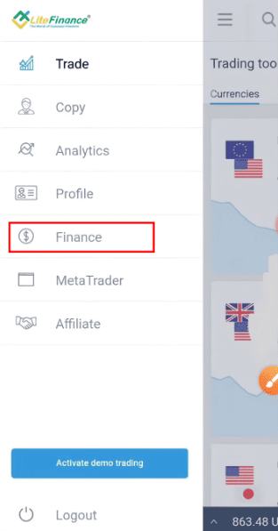 برداشت از بروکر لایت فایننس