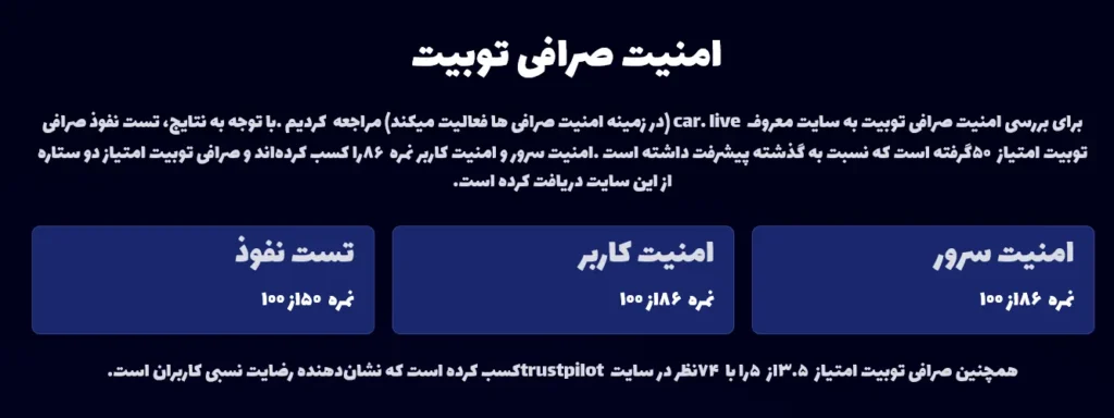 امنیت صرافی توبیت