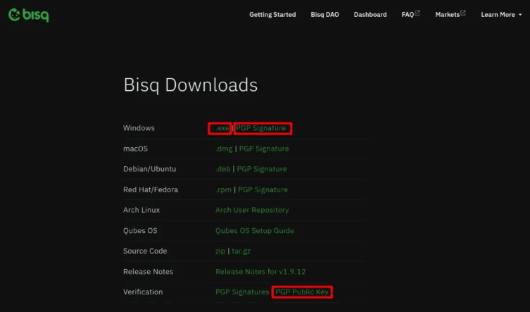 ثبت نام در صرافی bisq