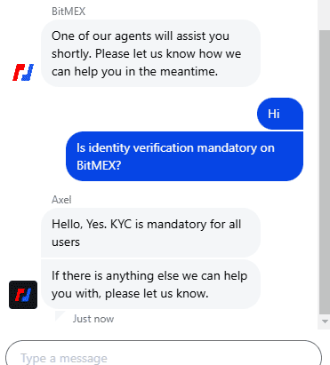 صرافی Bitmex برای ایرانیان