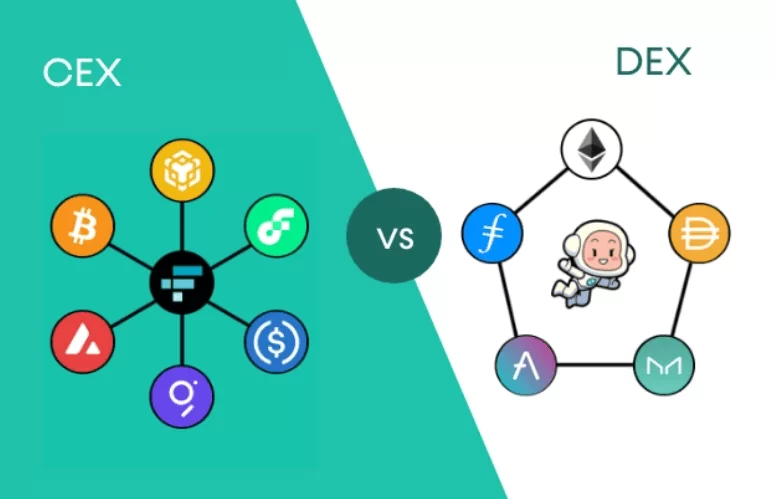 تفاوت بین صرافی DEX و CEX