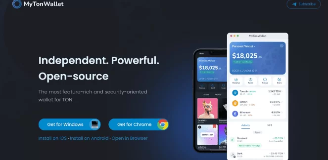 کیف پول MyTonWallet