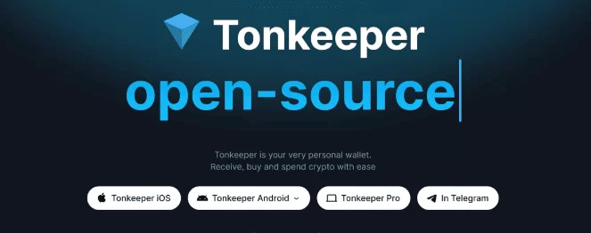 Tonkeeper کیفپول بومی شبکه TON