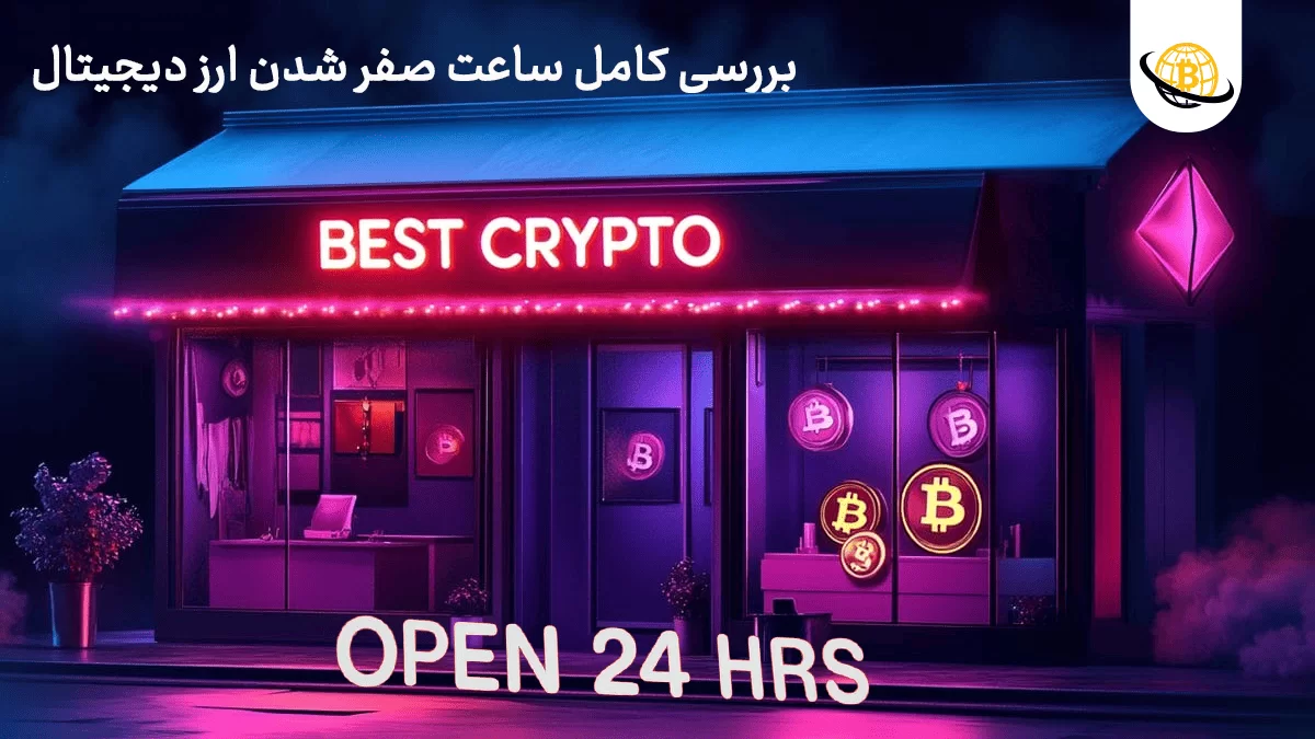 ساعت صفر شدن ارز دیجیتال