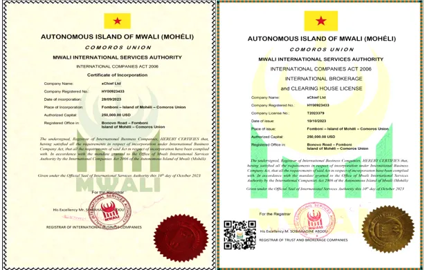 بررسی اعتبار بروکر ایکس چیف