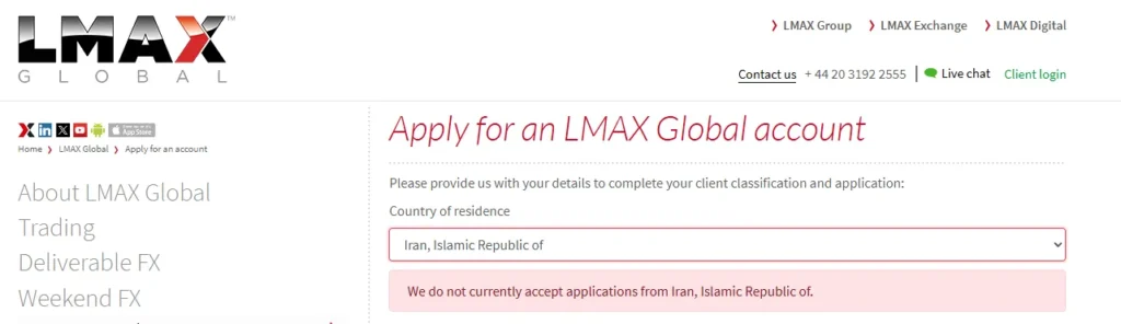 jتحریم ایران توسط صرافی ال مکس دیجیتال