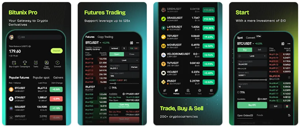 صرافی بیت یونیکس