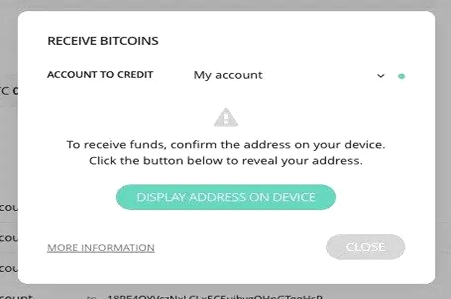 مراحل دریافت ارز دیجیتال با لجر نانو ایکس