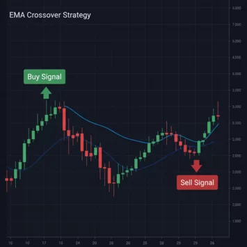 اندیکاتور میانگین متحرک نمایی (EMA)