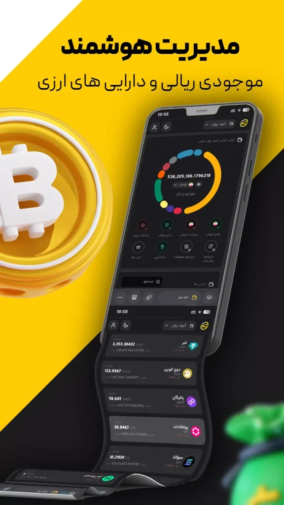 مدیریت هوشمند صرافی اساکوین