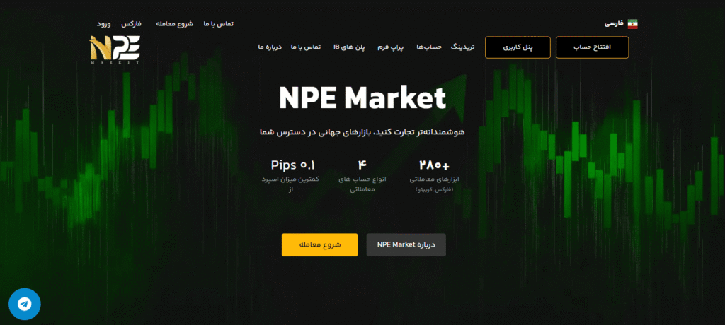 سایت بروکر NPE Market