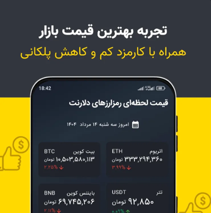 امکانات صرافی Dollarnet