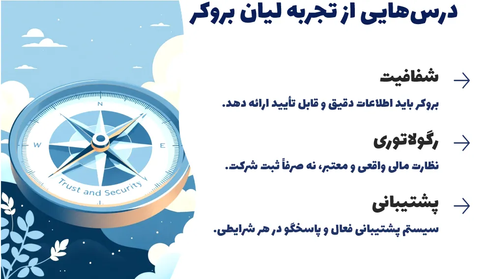 درس‌هایی از تجربه لیان بروکر