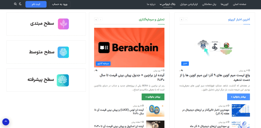 بلاگ آموزشی و تحلیل رمزارزها صرافی invex