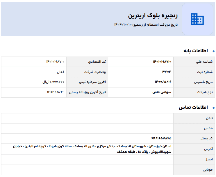 اطلاعات صرافی اتراکس