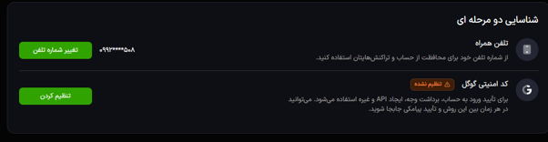 مراحل افزایش امنیت حساب کاربری