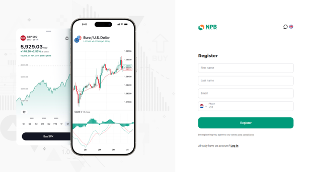 ثبت نام در بروکر NPBFX