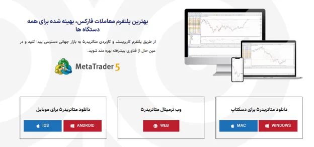 پلتفرم های معاملاتی در بروکر پیپ وایز