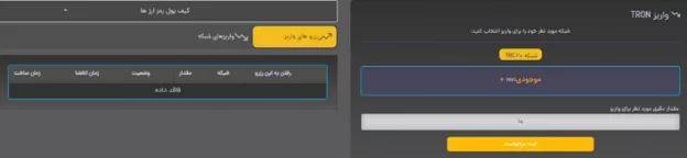 واریز و برداشت رمزارز در صرافی برتر پرداخت