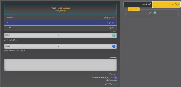 خرید و فروش در برتر پرداخت