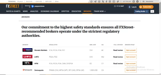 فارکس استریت (FXStreet)