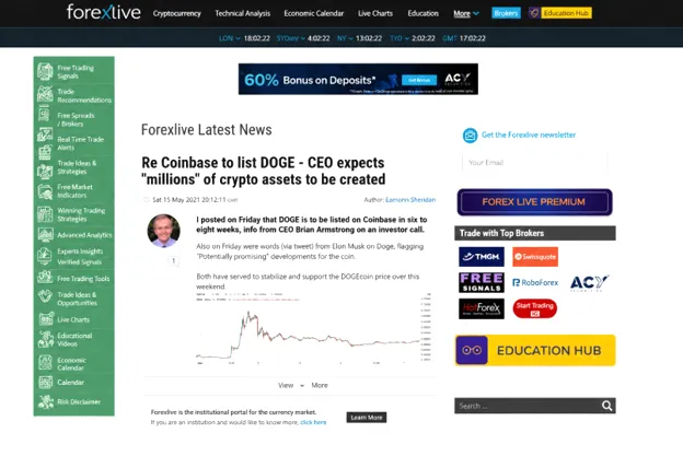 فارکس لایو (ForexLive)