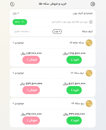 خرید و فروش سکه طلا