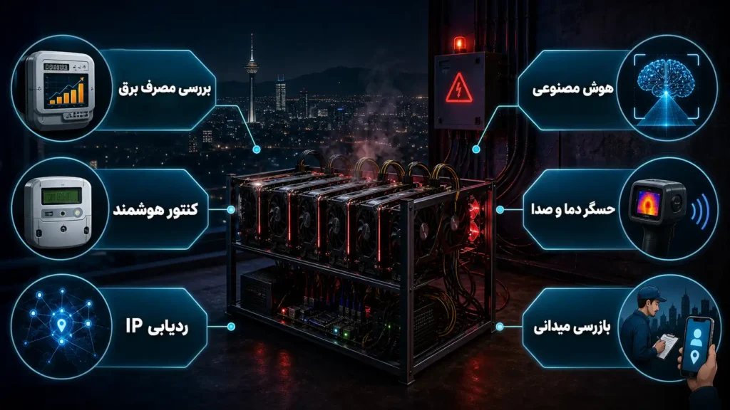 روش های ردیابی ماینر در ایران