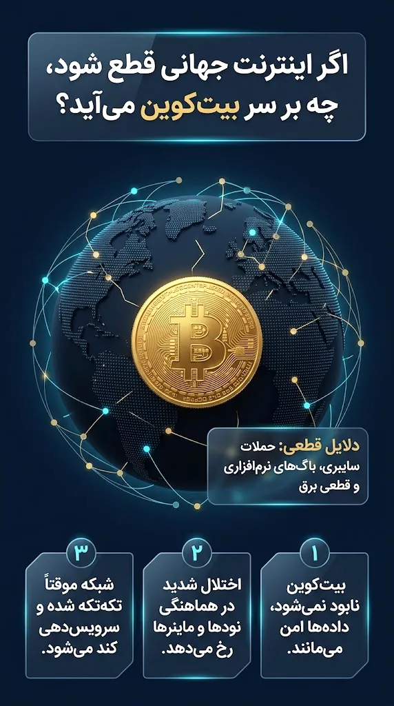چه اتفاقاتی ممکن است اینترنت جهانی را قطع کنند؟