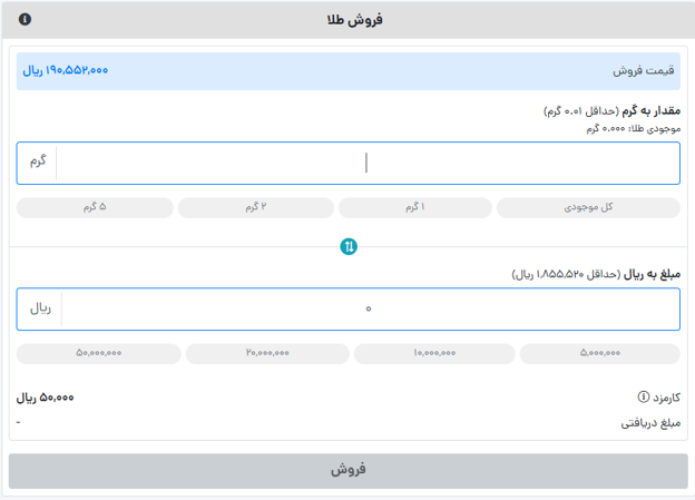 خرید و فروش طلا در پلتفرم طلاین