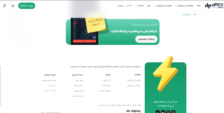 روشهای معامله در صرافی دیپکس