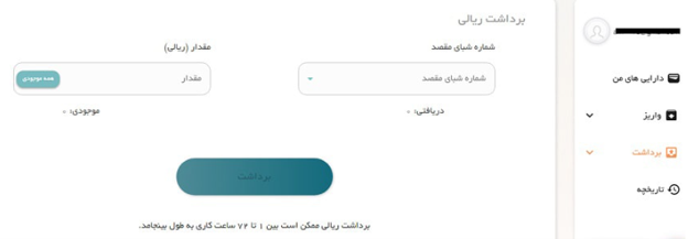 آموزش واریز و برداشت ریالی در صرافی کریپتو کامرس