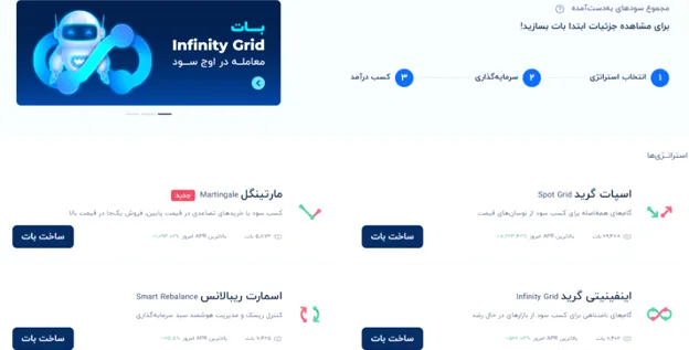 بات معامله گر صرافی والکس