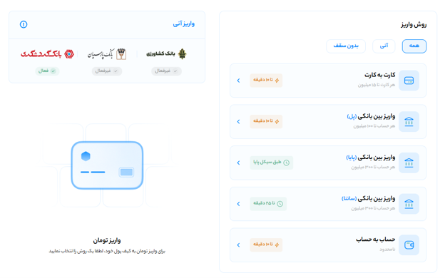 آموزش قدم به قدم واریز و برداشت صرافی ایکس پی