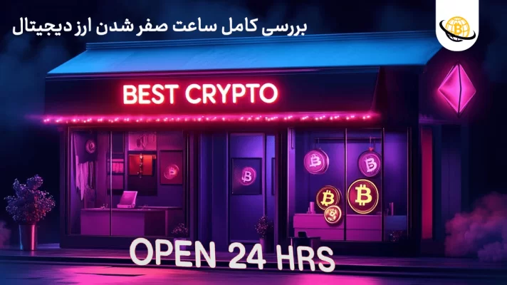 ساعت صفر شدن ارز دیجیتال
