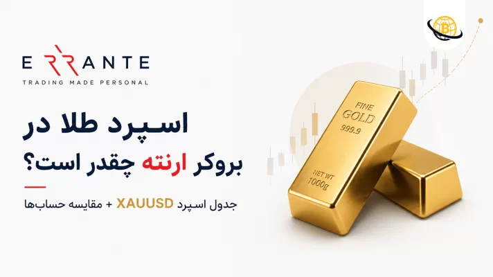 اسپرد طلا در بروکر ارنته